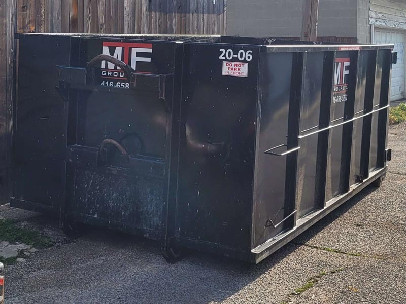 Flat Rate Dumpster Rentals | MTF Group